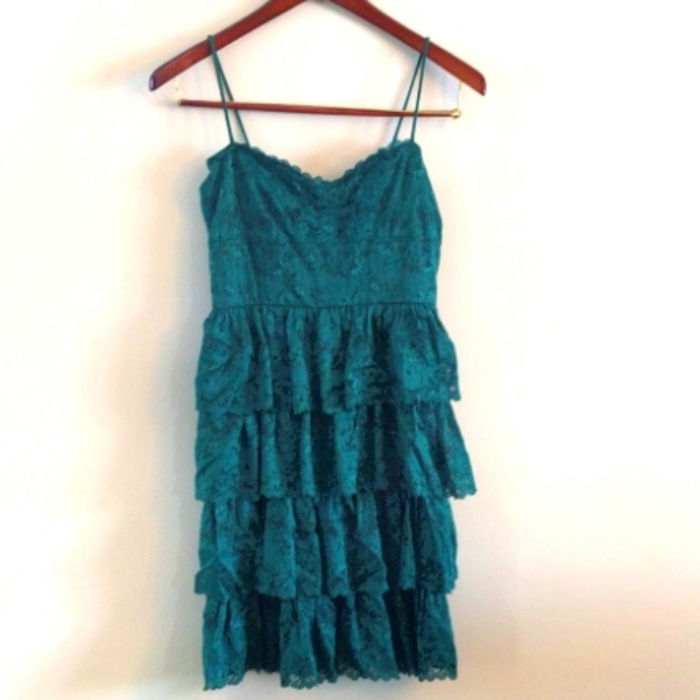 Marina Ruffle Dress, NWT - Picture 2 of 5